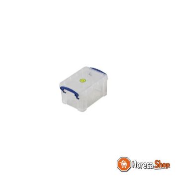 Transparante box incl deksel 155x100x80 mm - 0,70l