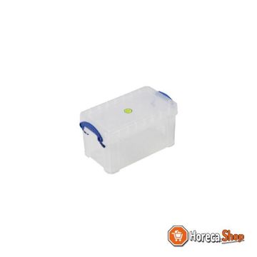 Transparante box incl deksel 240x130x125 mm - 2,10l