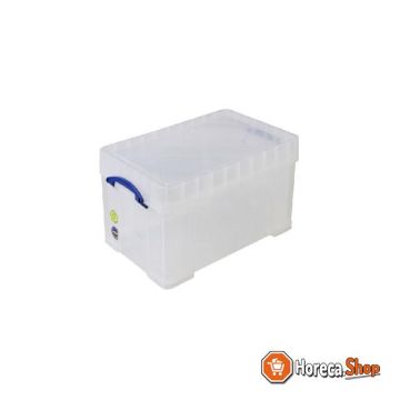 Transparent box with lid 400x600x350 mm - 48l-xl