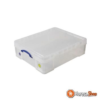 Transparante box incl deksel 810x620x230 mm - 70l