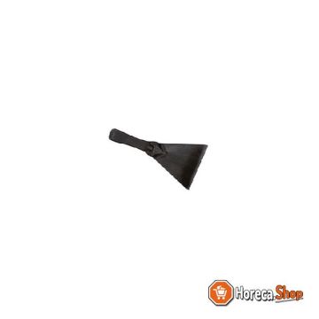 Schraper in high heat resistant nylon 100 mm - zwart