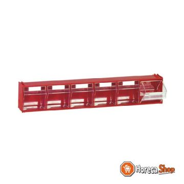 Tilting container module - 600x96x112 mm 6 trays - series 7000
