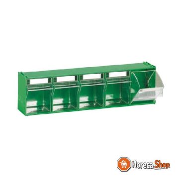 Tilting container module - 600x140x168 mm 5 trays - series 7000