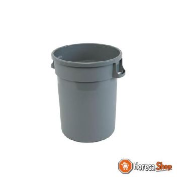 Runder abfallbehälter - 80 l ohne deckel - ø 570 x 610 mm