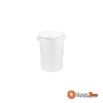 Cylindrical barrel - 75 l - natural gastroplus - foodsafe