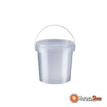 Jar ø133 - 1180ml - excl. couvercle pl.handle - series unipack round