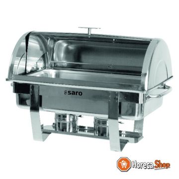 Chafing dish with roll-top cover 1 1 gn model dennis