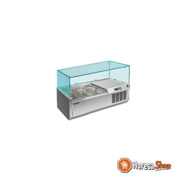 Design refrigerated display case - 1 3 gn model vrx 955 380