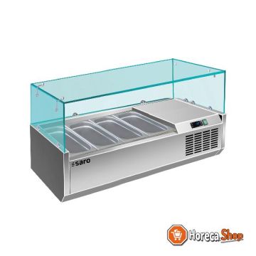 Design refrigerated display case - 1 3 gn model vrx 1200 380