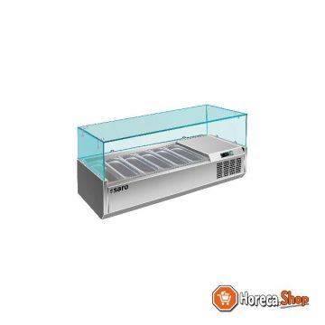 Design refrigerated display case - 1 3 gn model vrx 1400 380