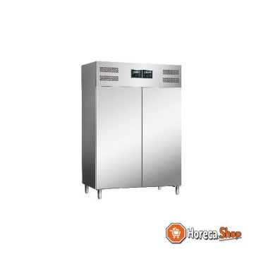 Réfrigérateur congélateur  avec ventilateur de circulation modèle gn 120 dtv