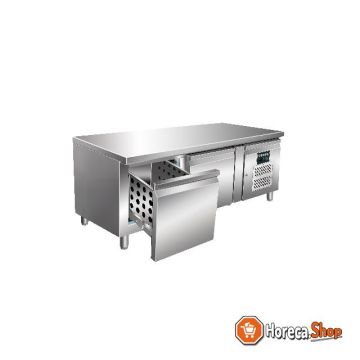 Undercounter refrigerated bench with drawers model ugn 2100 tn-2s