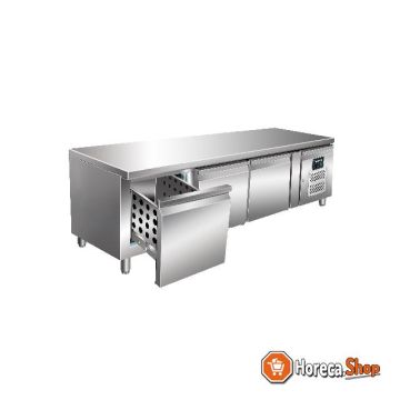 Undercounter refrigerated bench with drawers model ugn 3100 tn-3s
