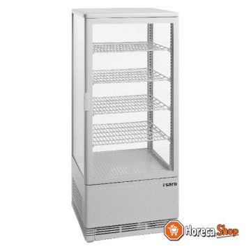 Refrigerated display case model sc 100 white