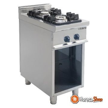 Gas stove with open base model e7   kupg2ba