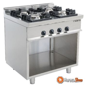 Gas stove with open base model e7   kupg4ba