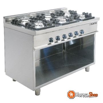 Gas stove with open base model e7   kupg6ba