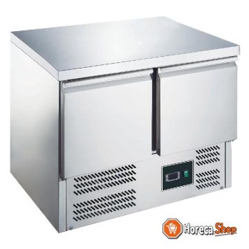 Refrigerated working table model es 901 s s top