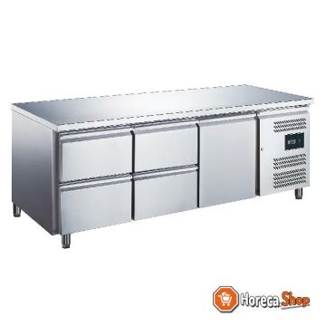 Refrigerated working table model es 903 s s top 1
