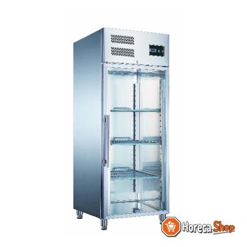 Professionele koelkast met glasdeur, model egn 650