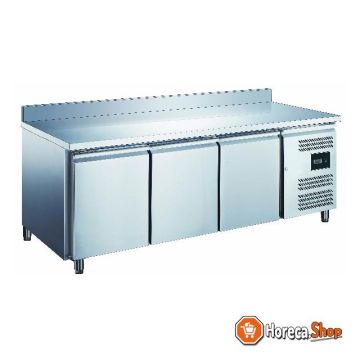 Cooling table with upstand model egn 3200 tn
