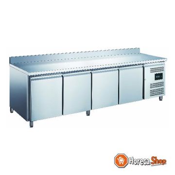 Cooling table with upstand model egn 4200 tn