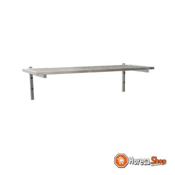 Wall shelf with open grid, 1200mm