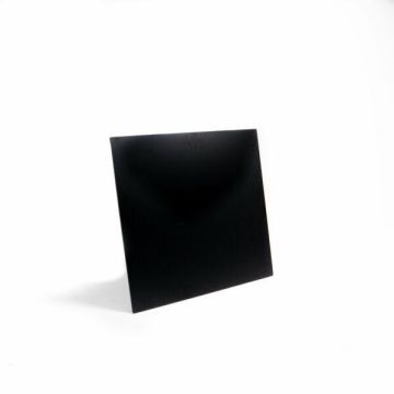 Hpl tafelblad zwart 70x70cm, 1077