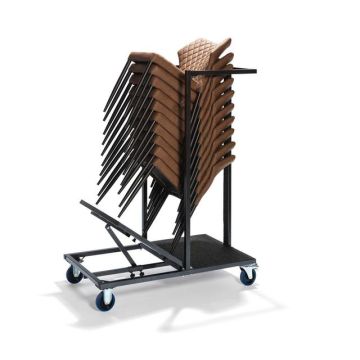 Uni stack trolley voor alle stapelbare stoelen en barkrukken, 115x60x150cm (lxbxh), t90930
