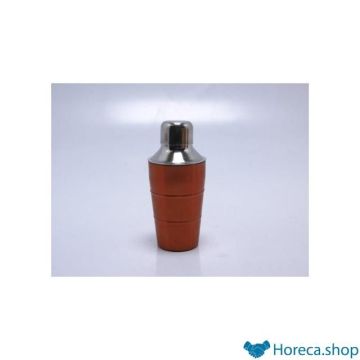 Cocktail shaker 300ml stainless steel copper color