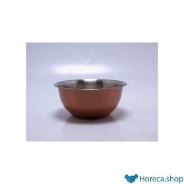 Mixing bowl ø22cm stainless steel copper color