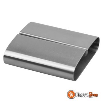 Menu standard 8x7.5 stainless steel