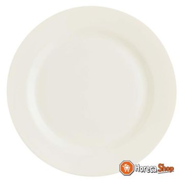 Plate 25.5 off white