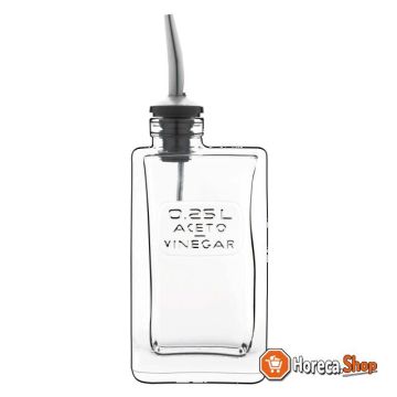 Vinegar bottle 0.25 m   spout