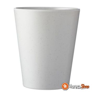Cup 30 pebble white