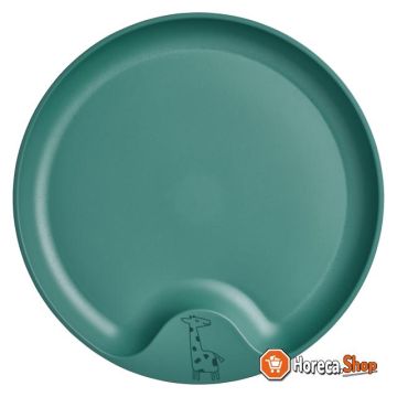 Bord mio 22 cm turquoise polypropyleen 1 stuk(s)