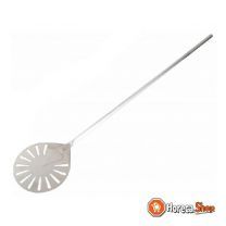 Ss pizza shovel round perforated 23-142