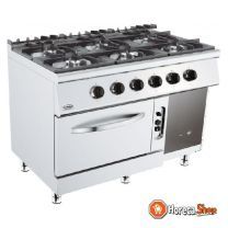 Base 700 gas stove 6 bu. with gas oven