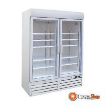 Freezer 2 glass doors
