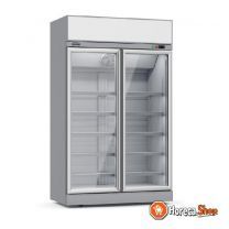 Freezer 2 glass doors ins-1000f