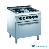 Pro 700 el. stove 4 pl. with el. oven