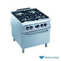 Pro 900 gas range 4 bu. with gas oven