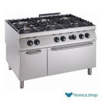 Pro 900 gas range 6 bu. with gas oven