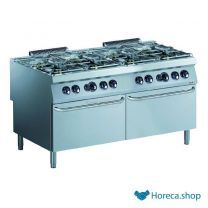 Pro 900 gas stove 8 br. with 2 gas ovens