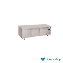 Refrigerated counter 600 height 3 doors