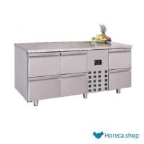 700 refrigerated counter 6 drawers monoblock