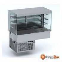 Drop-in cubic refrigerated display wall model - roll-up 4 1