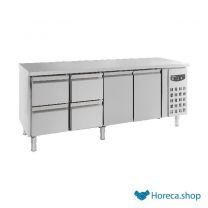 700 refrigerator bench 2drs 4 drawers