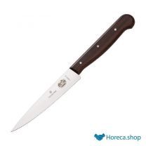 Vegetable knife with wooden handle 12 cm