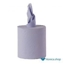 Centrefeed handdoekrollen blauw (6 stuks)